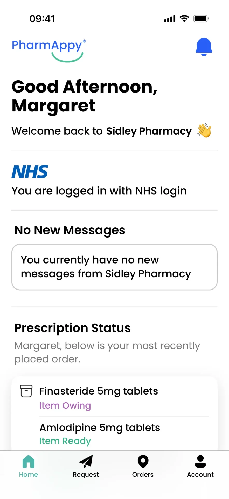 PharmAppy app interface
